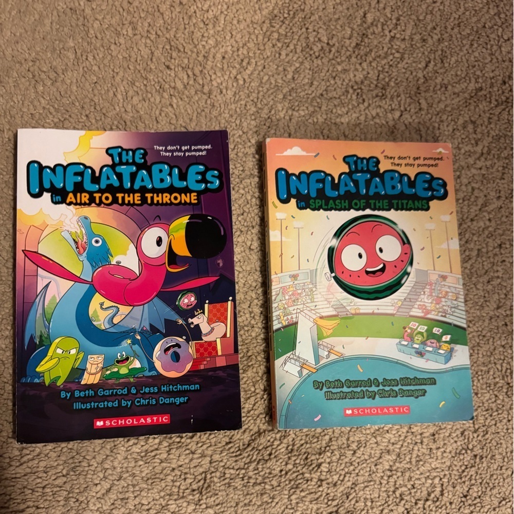 Scholastic The Inflatables Book Duo - Vibrant Covers